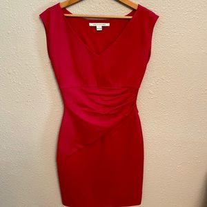 Diane Von Ferstenburg Pink Midi Dress